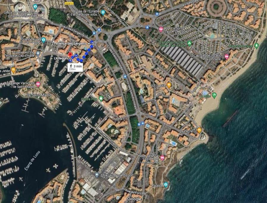 Studio Centre Port, Cap D'Agde Exterior photo